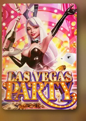 ปกเกมสล็อต Las Vegas Party ใน IOS123 แตะเพื่อเริ่มหมุนวงล้อ